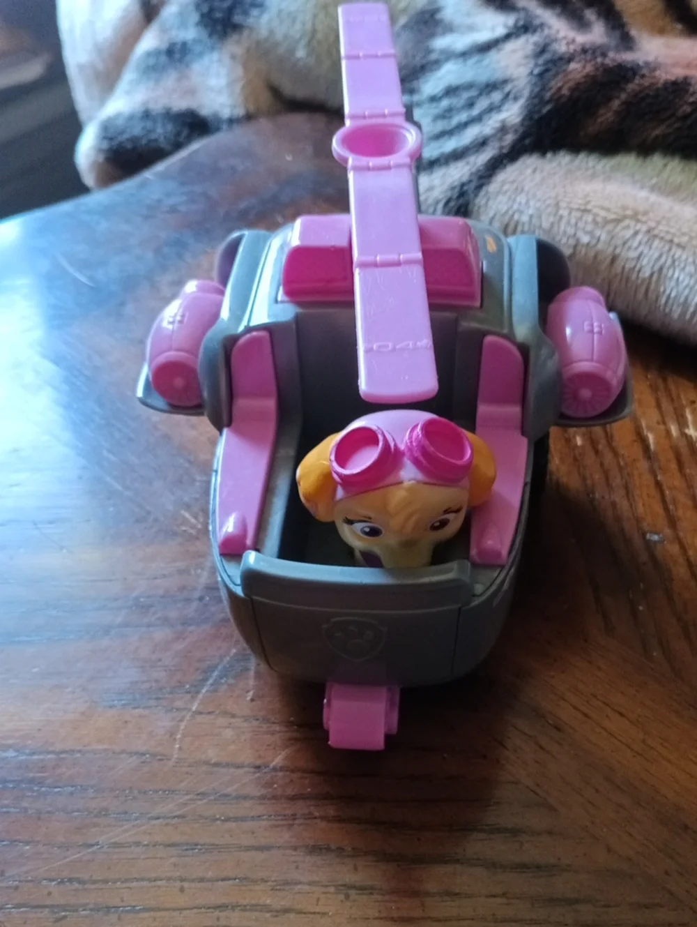 Paw Patrol Skye Rescue Helicopter Toy - Pink and Gray